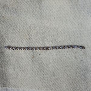 ITALY Gold & silver  925Heart Valentine Bracelet